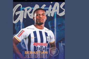 Alianza Lima anunció la salida del defensor Sebastián Aranda