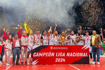 ¡Bicampeón! Universitario de Wanchaq se quedó con título de la Liga Nacional de basketball 2024
