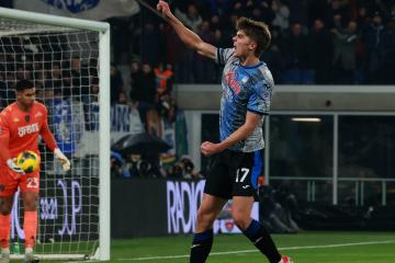 Atalanta volvió a ganar y sigue como unico líder de la Serie A