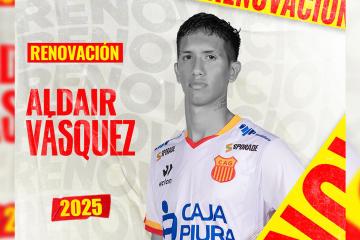 Atlético Grau extendió el préstamo de Aldair Vásquez