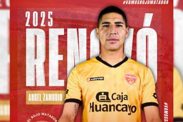 Aseguran el arco: Ángel Zamudio renovó con Sport Huancayo