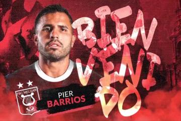 Melgar anunció el fichaje del defensa argentino Pier Barrios