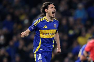 Cavani: "Voy a terminar mi carrera jugando en Boca Juniors"