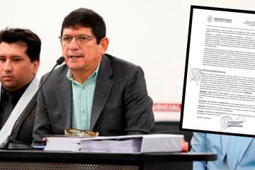 Fiscalía se inhibe para continuar investigación contra Agustín Lozano