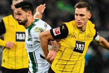 Borussia Dortmund igualó de visita ante Mönchengladbach