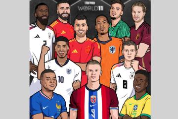 Sin Messi, así quedó el once ideal FIFPRO