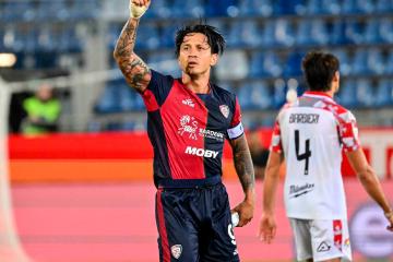 Lapadula quedó concentrado para enfrentar a Atalanta por la Serie A