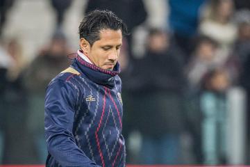 Gianluca Lapadula quedó concentrado para enfrentar a Inter Milan por la Serie A