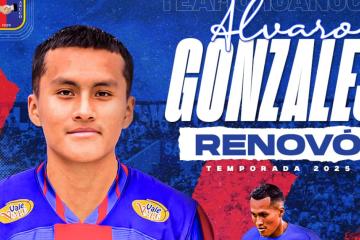 Álvaro Gonzales renovó con Alianza Universidad