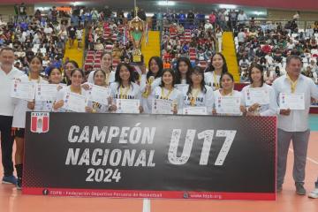 Trujillo y La Molina fueron los campeones nacionales en basketball U17