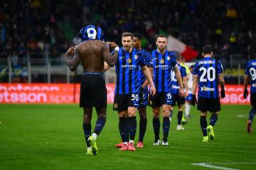 Inter venció por 2-0 al Como en la Serie A