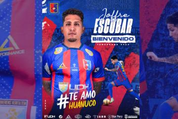 ADH anunció la incorporación del delantero ecuatoriano Joffre Escobar