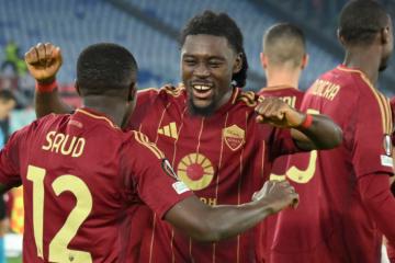 AS Roma goleó por 3-0 a Sporting Braga por la Europa League