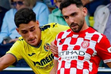 Villarreal empató con Girona y dejó escapar la oportunidad de subir en La Liga