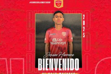 Sport Huancayo anunció la llegada del atacante Josuee Herrera