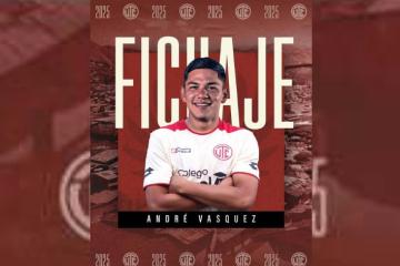 UTC anunció la llegada del mediocampista André Vásquez