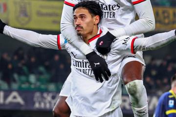 AC Milán venció a Hellas Verona y se acerca a puestos europeos en la Serie A