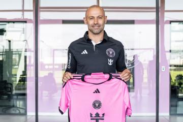Javier Mascherano fue presentado como nuevo entrenador del Inter de Miami