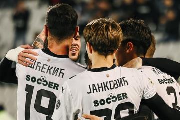 Sin Grimaldo, Partizan empató de local en la liga serbia