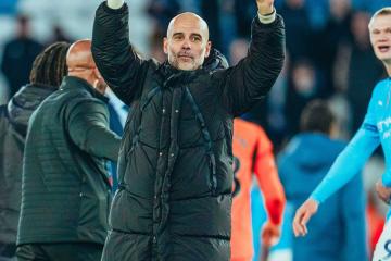 Guardiola: “No es una alegría, es un alivio en este momento”