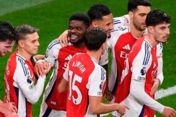 Arsenal se estrena con el primer partido de la Premier League en 2025
