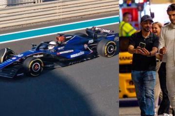 Cambio de butaca: Carlos Sainz ya prueba el monoplaza de Williams