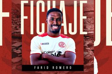 Colombiano Farid Romero fue anunciado como fichaje de UTC