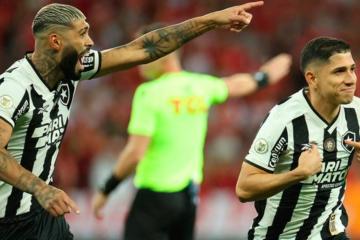 Botafogo ganó y quedó a un paso del título del Brasileirao