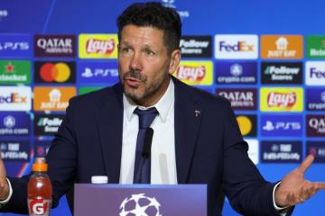 Simeone: "Me quedo con el trabajo del equipo"