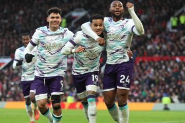 ¡Tremendo golpe! Bournemouth goleó al United en Old Trafford
