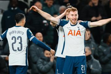 Tottenham eliminó al Manchester United de la Copa de la Liga
