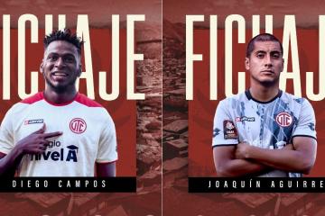 UTC contrató a Diego Campos y Joaquín Aguirre para la nueva temporada