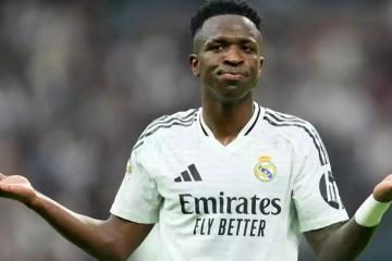 Vinicius volvió a la convocatoria del Madrid tras recuperarse de su lesión