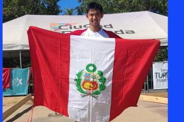Kenny Ganaja ganó medalla de bronce en Mundial de zerbín juvenil en Puerto Rico