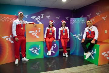 Medallistas de Bolivarianos 2024 enviaron saludos por Navidad