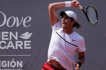 Conner Huertas del Pino cayó en la fase previa del Challenger de Punta del Este