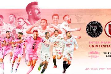 Se vendieron más de 35 mil entradas para el partido entre Inter Miami y Universitario