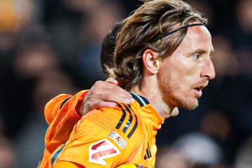 Luka Modric batió extraordinario récord en triunfo del Real Madrid