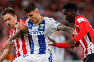 Sin Tapia, Leganés igualó sin goles con Athelic Club de Bilbao y respira en Laliga