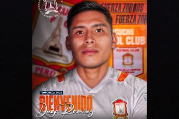 Diego Ramírez es nuevo jugador de Ayacucho FC
