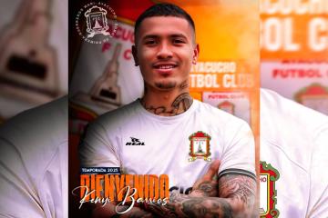 Kenyi Barrios es nuevo jugador de Ayacucho FC
