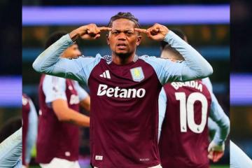 Aston Villa superó 2-1 al Leicester