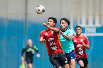 (FOTOS) Alianza Lima venció a la Selección peruana U20 en amistoso jugado en EGB