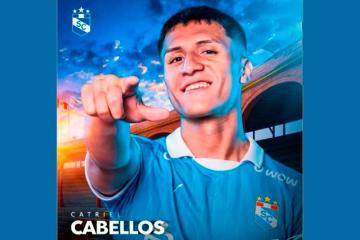 ¡Oficialmente celeste! Cristal anunció fichaje de Catriel Cabellos