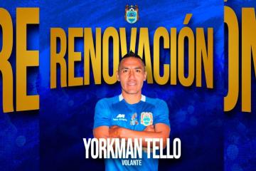 Yorkman Tello renovó con Binacional