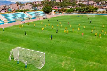 Ayacucho FC entrenó en el estadio Eloy Molina Robles