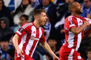Olympiacos sorprendió al Porto en la Europa League