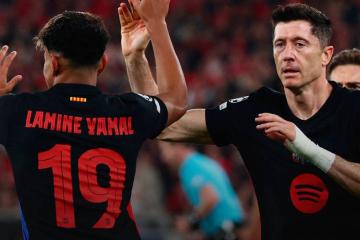 ¡Lluvia de goles! Barcelona venció 5-4 a Benfica por la Champions League