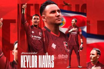¡Arquero de lujo! Newell's oficializó a Keylor Navas