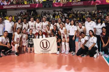 Universitario remontó y venció a Circolo por la Liga Peruana de Vóley